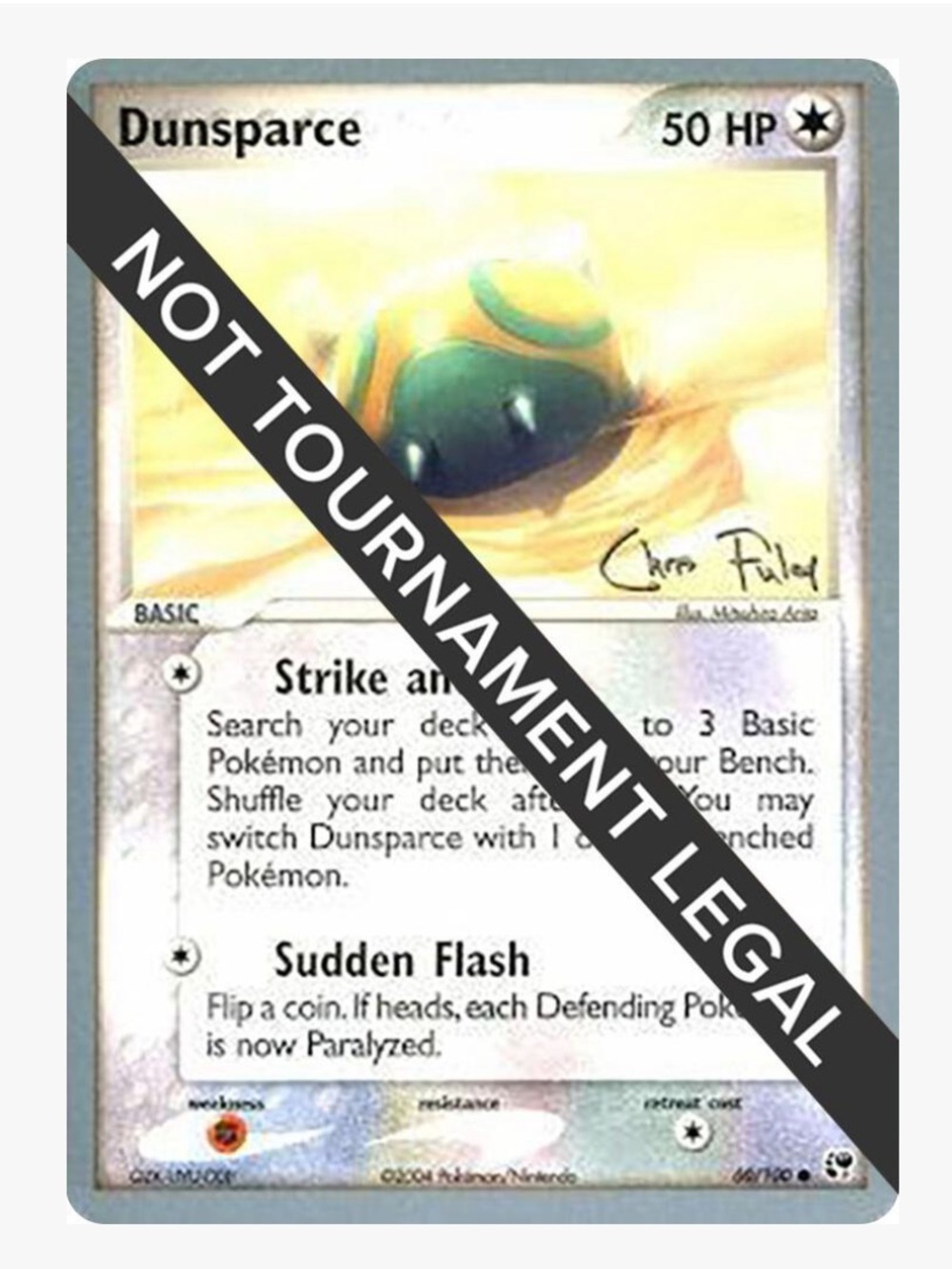 Dunsparce 2004 World Championship Decks Pokemon Trading Card